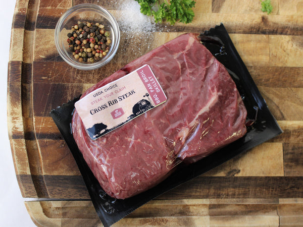 Beef Cross-Rib Steak, USDA Choice