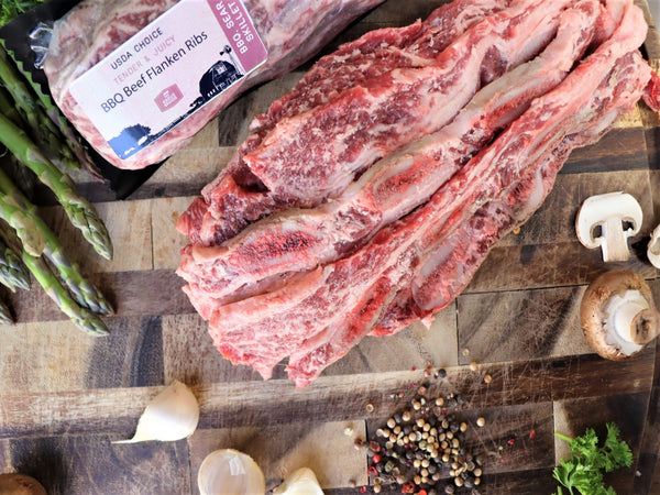 BBQ Flanken Beef Ribs