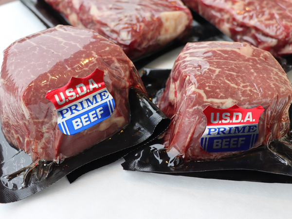 Beef Tenderloin Steak, USDA Prime, 4 Pack