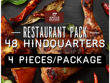 Chicken Back-On Hindquarters Restaurant Pack