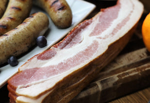 Butcher Shop Bacon: Original Thick-cut & Honey Cured