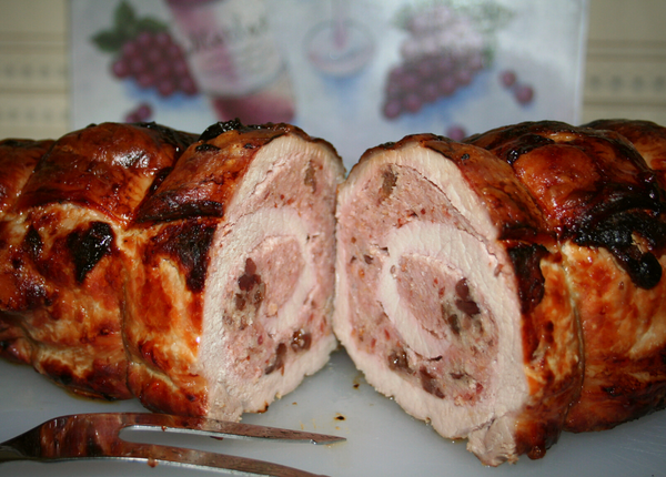 Bacon Wrapped Pork Roulade Roast