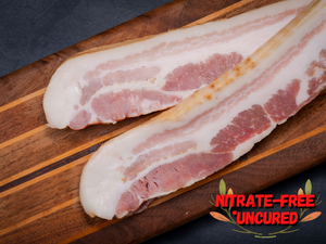 Butcher Shop Bacon: Uncured Smoked, Thick-Cut